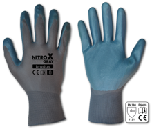 Rękawice ochronne NITROX GREY nitryl