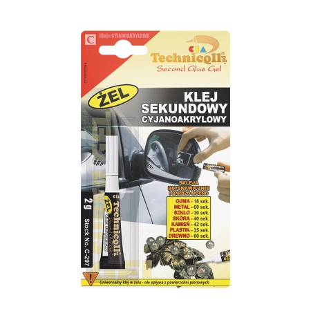 Klej sekundowy żel 2g TECHNICQLL