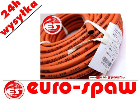 Wąż spawalniczy PROPAN BUTAN cienki 6,3mm SEMPERIT