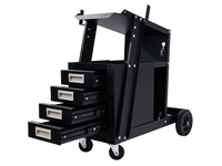 Wózek spawalniczy z 4 szufladami i miejscem na butlę