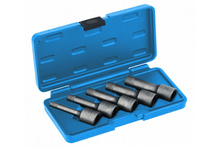 Wykrętaki do zerwanych śrub i szpilek 5 szt., Hogert