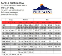 Bluza spawalnicza trudnopalna Portwest Bizweld BIZ2