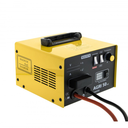 Prostownik z rozruchem inwerterowy Magnum AGRI 50 V2 STARTER (12/24V, ROZRUCH 120A)
