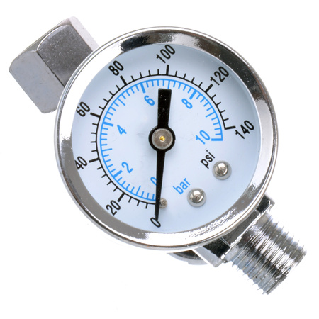 Reduktor ciśnienia z manometrem przynarzędziowy 1/4", AUARITA FR-3