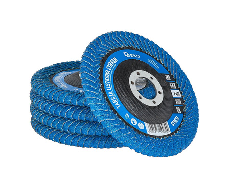 Tarcza listkowa CYRKON 125mm P40 do szlifowania spawów i krawędzi