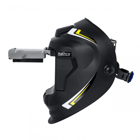 Przyłbica spawalnicza pasywna Magnum Standard uchylny filtr 110x90