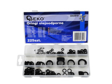 Zestaw oringów olejoodpornych 225 szt. Geko