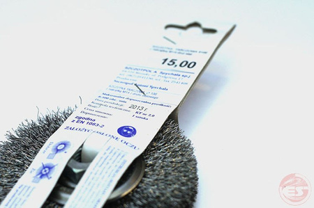 Szczotka tarczowa z nakrętką M14 fi100