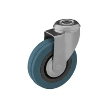 Koło skrętne 75mm (otwór 10,3) polipropylen+guma