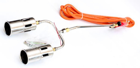 Palnik dekarski 2-dyszowy Magnum HT-17B + wąż 4mb