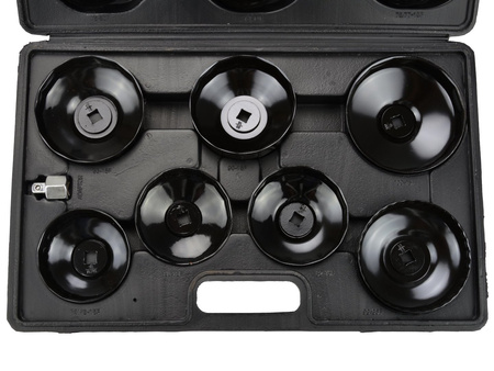 Klucze nasadowe do filtrów oleju 15el. GEKO