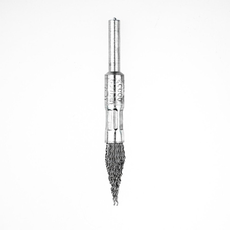 Szczotka pędzelkowa stożkowa fi10 z trzpieniem fi6