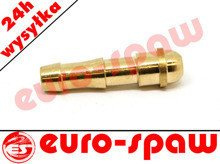 Króciec wylotowy 8mm do nakrętki 3/8" (acetylen)