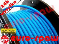 Przewód Poliuretan 8x5.5mm niebieski / 1mb tekelan