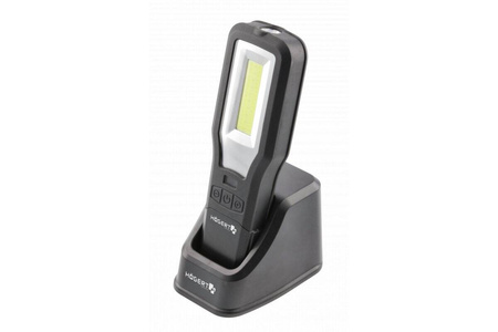 Lampa warsztatowa z bazą LED USB, Hogert HT1E431