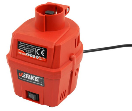 Elektryczna ostrzałka do wierteł 2x głowica 3-16mm 90W VERKE 