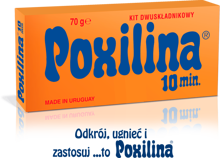 Klej dwuskładnikowy Poxilina 38ml