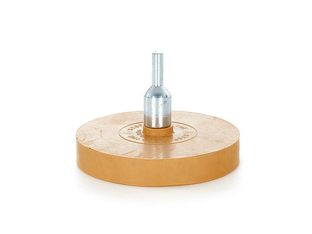 Gumowy krążek do usuwania naklejek i kleju + adapter 6mm (łagodny) GEKO