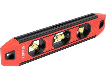 Poziomica 23cm 3 libelle YATO TORPEDO