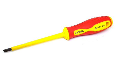 Wkrętak płaski śrubokręt 1000V 5.5 x 125mm Cr-V, C5327