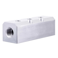 Listwa rozdzielająca pneumatyczna 2x1/2 + 3x1/4'W