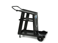 Wózek spawalniczy z półką i miejscem na butlę