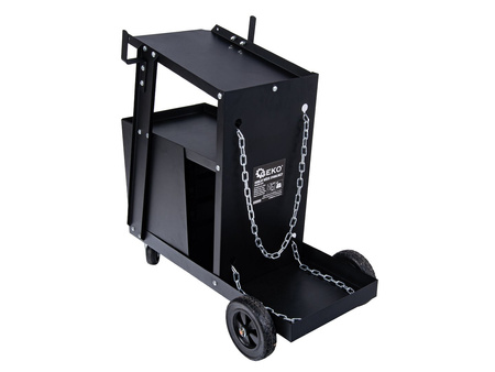 Wózek spawalniczy z 4 szufladami i miejscem na butlę