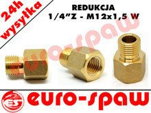 Redukcja manometryczna 1/4'Z na M12x1,5 W