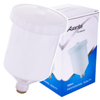 Zbiornik pistoletu lakierniczego 600ml (F600/H827) PLASTIK gw. wew.