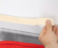 Kurtyna, osłona przeciwpyłowa z zamkiem "L" PE 49-800 NEO TOOLS