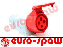 Gniazdo siłowe 16A 4 piny, IP44