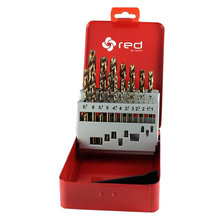 Zestaw wierteł 1.0-13.0 krętych HSS KOBALT DIN338 - 25szt, BMM