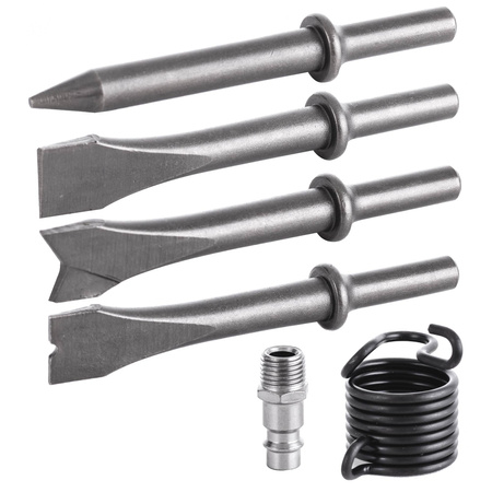 Młotek pneumatyczny udarowy PRO + 4 dłuta AT-2070NR