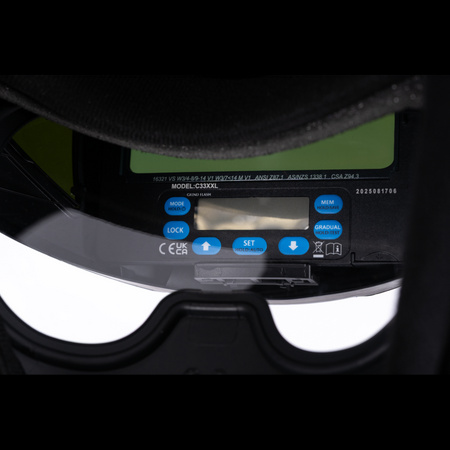 Przyłbica Magnum AIR GUARD PRO 9000 z nawiewem i torbą