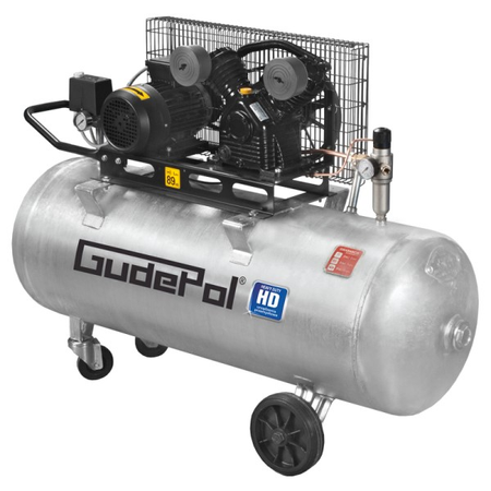 Kompresor tłokowy Gudepol 270L 3,0kW HD40-270-510B 400V
