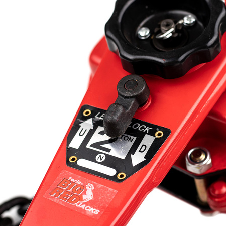 Wyciągarka łańcuchowa z dźwignią (rukcug) 2T / 3 m BIG RED TRC7020