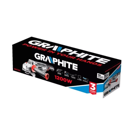 Szlifierka kątowa 125mm / 1200W, GRAPHITE 59G120