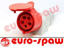 Gniazdo siłowe 32A 5 pinów, IP44