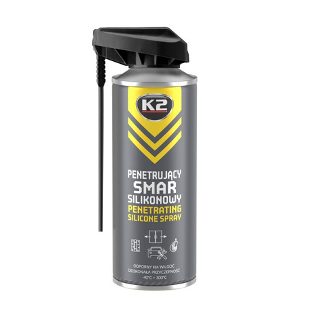 Smar silikonowy w sprayu 400ml K2