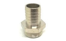 Złączka choinkowa (króciec) na wąż 19mm, z gwintem 3/4'Z