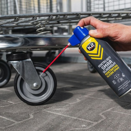Smar silikonowy w sprayu 400ml K2