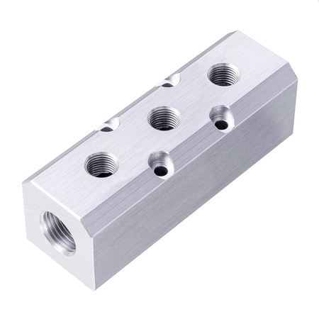 Listwa rozdzielająca pneumatyczna 2x1/2 + 3x1/4'W