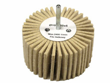 Ściernica filcowa listkowa trzpieniowa fi6mm