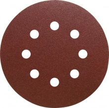 Krążek ścierny na rzep z otworami 125mm, KLINGSPOR
