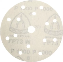 Krążek ścierny na rzep z otworami 150mm, KLINGSPOR FP73
