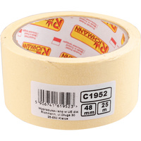Taśma papierowa malarska 48mm x 25m żółta RICHMANN