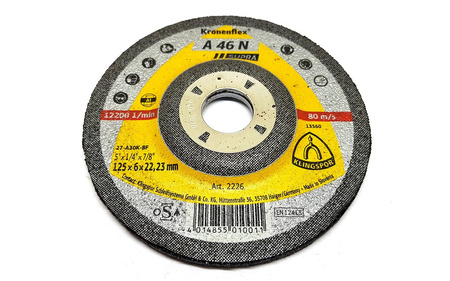 Tarcza do aluminium 125 x 6,0 Klingspor