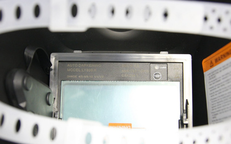 Przyłbica automatyczna Magnum SHADOW Panorama niebieska True Color