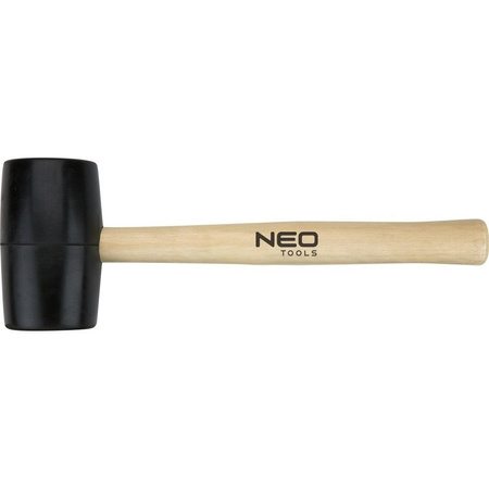 Młotek gumowy 72 mm/900g. trzonek drewniany NEO 25-064