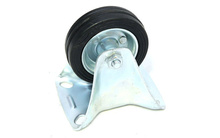 Koło stałe 80mm (płytka 102x84) metal-guma